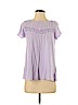 Lilly Pulitzer 100% Cotton Purple Short Sleeve Top Size M - photo 1