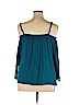 INC International Concepts 100% Rayon Blue Sleeveless Blouse Size 1X - photo 2