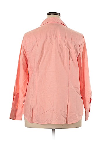 Jessica London Long Sleeve Button-Down Shirt (view 2)