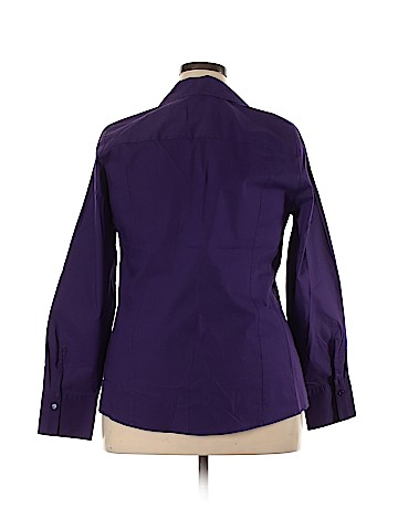 Lane Bryant Long Sleeve Button-Down Shirt (view 2)