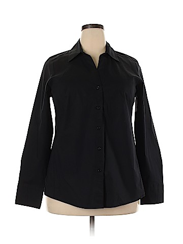 Lane Bryant Long Sleeve Button-Down Shirt (view 1)