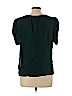 Old Navy 100% Rayon Green Short Sleeve Blouse Size L - photo 2
