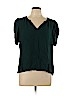 Old Navy 100% Rayon Green Short Sleeve Blouse Size L - photo 1