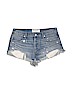 Abercrombie & Fitch 100% Cotton Blue Denim Shorts Size 8 - photo 1