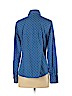 Van Heusen 100% Polyester Blue Long Sleeve Blouse Size S - photo 2