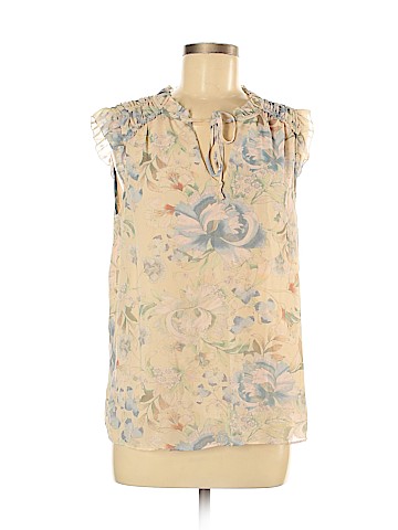 Rose & Olive Sleeveless Blouse (view 1)