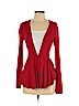 Black Saks Fifth Avenue Red Cardigan Size S - photo 1