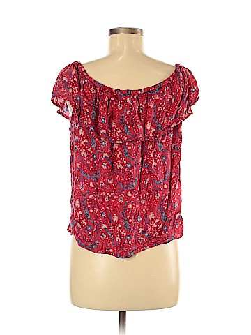 Lucky Brand Short Sleeve Blouse (view 2)