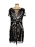 Unbranded 100% Polyester Black Cocktail Dress Size L - photo 1
