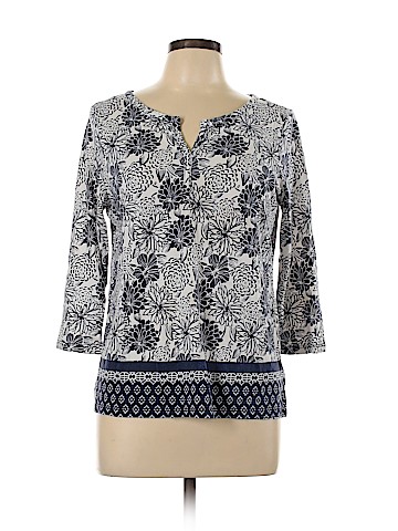 Davina 3/4 Sleeve Top (view 1)