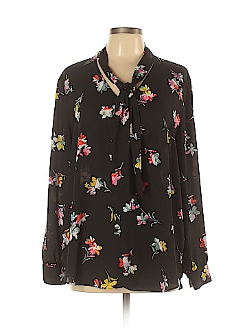 Ann Taylor Long Sleeve Blouse (view 1)