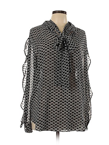 Ann Taylor Long Sleeve Blouse (view 1)