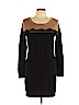 AB Studio 100% Acrylic Black Casual Dress Size L - photo 1