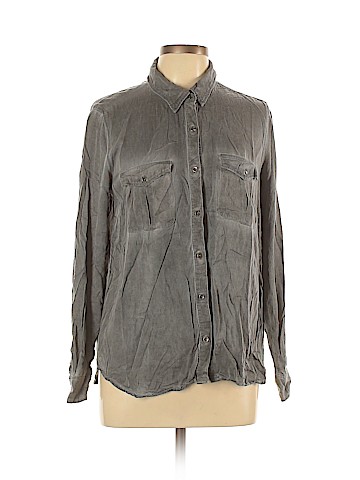 Life in Progress Long Sleeve Button-Down Shirt (view 1)