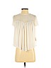 Trafaluc by Zara 100% Polyester Ivory Short Sleeve Blouse Size S - photo 1
