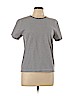 Ann Taylor 100% Cotton Brown Short Sleeve T-Shirt Size L - photo 1