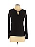 MICHAEL Michael Kors Black Long Sleeve Top Size L - photo 1