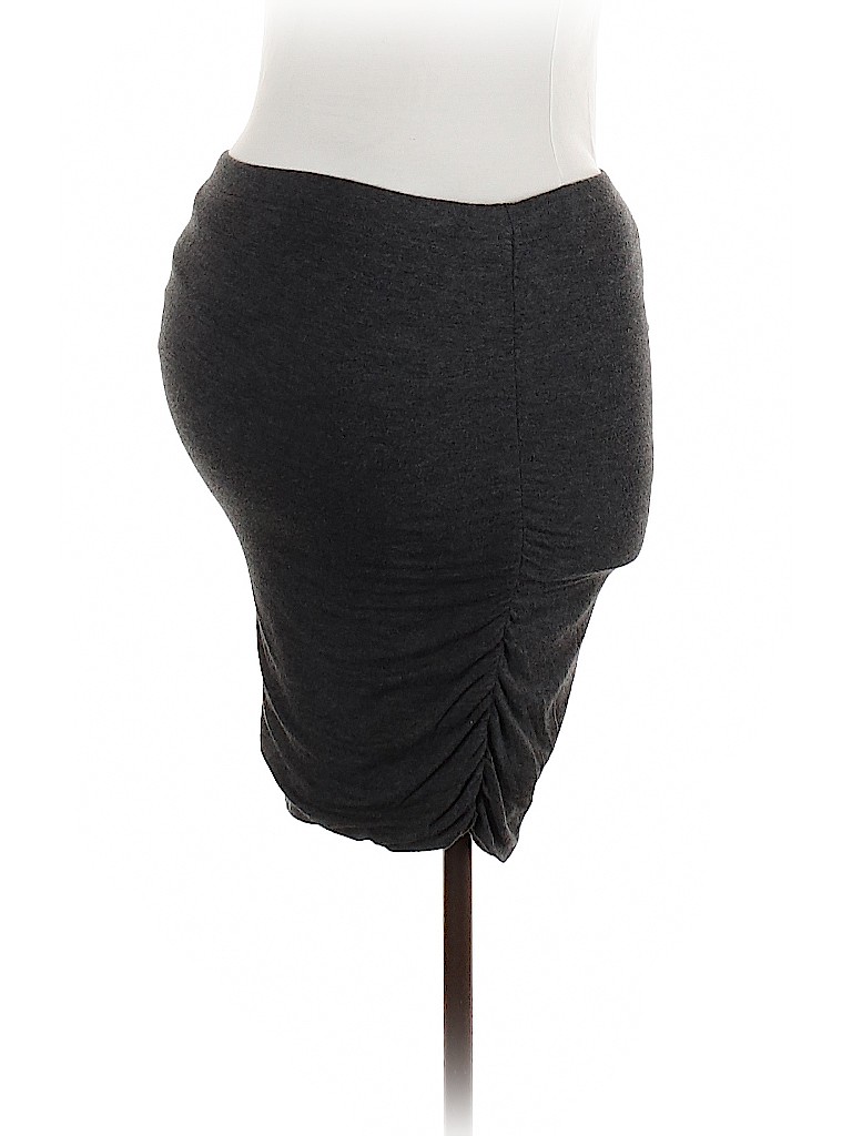 Motherhood Gray Casual Skirt Size M - photo 1