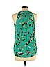 C and E Teal Sleeveless Blouse Size L - photo 2