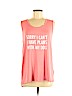 Assorted Brands Pink Sleeveless T-Shirt Size M - photo 1