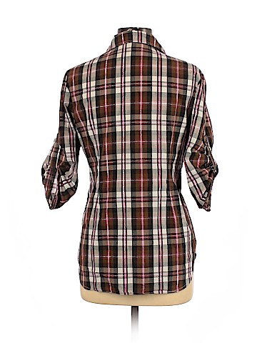 Bongo 3/4 Sleeve Button-Down Shirt (view 2)