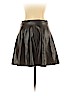 Cefian U.S.A. 100% Polyester Black Faux Leather Skirt Size S - photo 2