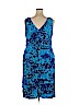 Jones New York Blue Casual Dress Size 18 - photo 2