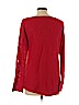 Express Red Long Sleeve Top Size L - photo 2