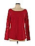 Express Red Long Sleeve Top Size L - photo 1
