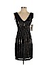 French Connection 100% Polyester Black Cocktail Dress Size 2 - photo 1