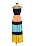Pink Blush Blue Casual Dress Size L - photo 1