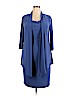 Jones New York Blue Casual Dress Size 14 - photo 1
