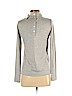 Ann Taylor LOFT Gray Long Sleeve Top Size XS - photo 2