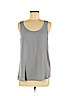 Express 100% Polyester Gray Sleeveless Blouse Size M - photo 1