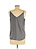 Express 100% Polyester Gray Sleeveless Blouse Size M - photo 2