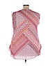 Rose & Olive 100% Polyester Pink Sleeveless Blouse Size 3X - photo 2
