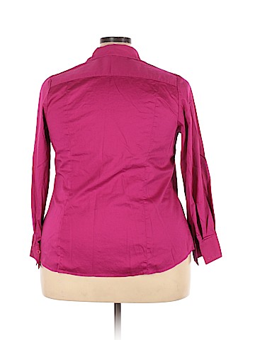 Lane Bryant Long Sleeve Button-Down Shirt (view 2)