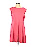 New York & Company 100% Cotton Pink Casual Dress Size XL - photo 1