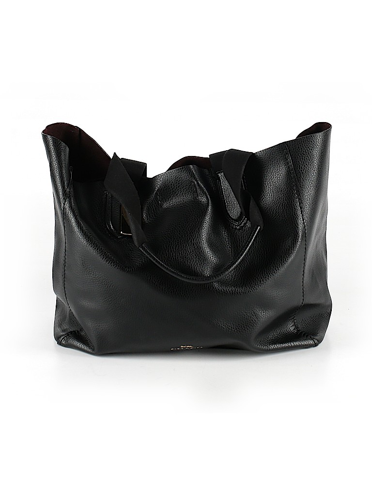 Coach Factory Black Leather Tote One size - photo 1