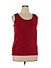 Travelers by Chico's Red Sleeveless Top Size XL (3) - photo 1