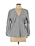 Old Navy Gray Long Sleeve Top Size XL - photo 1