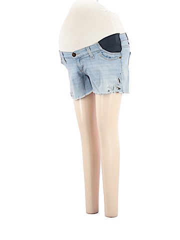 Indigo Blue Denim Shorts (view 1)