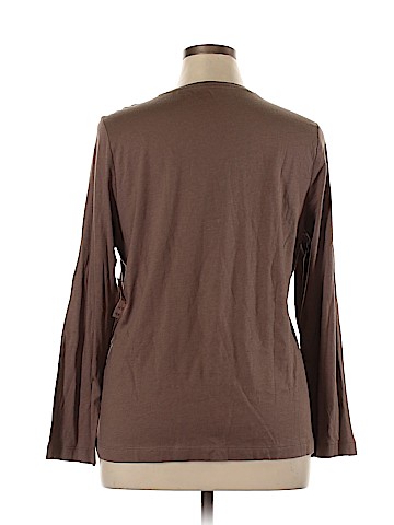 DressBarn Long Sleeve T-Shirt (view 2)