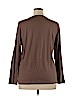 DressBarn Tan Long Sleeve T-Shirt Size 14 - 16 - photo 2