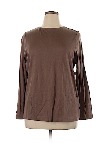 DressBarn Long Sleeve T-Shirt (view 1)