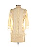 Gryphon New York Ivory 3/4 Sleeve Blouse Size XS - photo 2