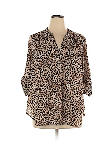 Torrid 3/4 Sleeve Blouse (view 1)