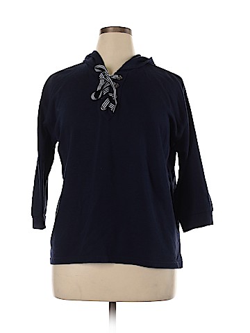 Cable Stitch Pullover Hoodie (view 1)