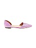 J.Crew Pink Flats Size 6 1/2 - photo 1
