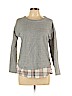 IZOD 100% Cotton Gray Pullover Sweater Size L - photo 1